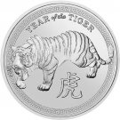 1 US Coin 2022 Lunar Year of the Tiger 1 oz .999 Fine Silver Round BU