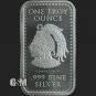 1 oz .999 Fine Silver Bar Aztec Calendar 1 US Coin