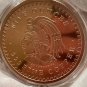 LOT OF 2 US Coins 5 oz Copper Round Aztec Calendar IN A AIR TITE CAPSULE MADE IN USA