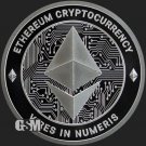 2021 Ethereum Crypto Commemorative Round 1oz 999 Silver ETH GSM 1 US Coin