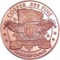 FEAR the JACKALOPE 1 oz. Copper Round in Series CRYPTID CREATURES 1 US Coin