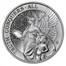 2022 UK 1 Pound St. Helena Silver Queen’s Virtues Truth .999 1 oz BU 1 US Coin