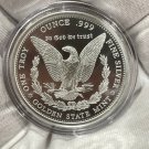 LOT OF 3 US Coins Morgan Dollar Round 1oz Troy .999 Fine Silver Solid USA IN CAP