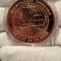 Bitcoin 1oz .999 Fine Copper Round GSM Crypto Currency IN CAPSULE GIFT POUCH 1 US Coin