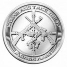 2021 2nd amendment hunter Gun second constitution AG 47 1 oz .999 silver shield 1 US Coin