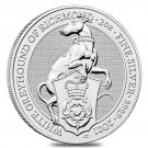 1 US Coin 2021 Queens Beast Series The White Greyhound Of Richmond 2 oz Silver BU