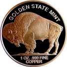 LOT OF 20 US Coins 1 OZ BUFFALO FINE COPPER BULLION ROUND