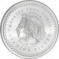 1/4 oz round Pure Silver .999 Bullion Mexico Aztec Calendar Mayan 1 US coin