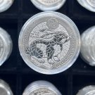 2023 1 oz Rwandan Silver Lunar Rabbit Sealed W Capsule 1 US Coin Bu