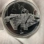 2021 1 oz Niue Silver Star Wars Millennium Falcon BU 1 US Coin in a Capsule T3