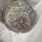2023 1 oz .999 FINE Silver Shield Two Wolves ROUND IN A CAPSULE 1 US Coin