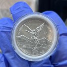 2023 1/4 oz Silver Mexican Libertad Onza Brilliant Uncirculated Capsule 1 US Coin