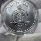 2023 Niue 2 Dollars Roaring Lion Judah The Truth Christ .999 Silver 1 US Coin