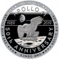 1 US Coin Apollo 11 Splashdown 1oz .999 Silver Fine Mintage w Serial 5000 Moon Armstrong