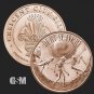 1oz Debt Slavery .999 Copper Round Crescent City 1 US Coin GSM MADE IN USA