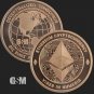 LOT OF 20 US Coins 1 OZ ETH FINE COPPER BULLIONÂ ROUND
