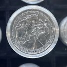 1 US Coin 1 oz .999 silver Ascension Island Modern Masters St. George The Dragon