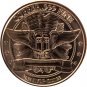1 US Coin Dont Mess With Me 1 oz Copper BU Alligator Round USA Made Gator Bullion