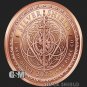 1 US Coin 2022 Crucifixion 1 oz. Silver Shield Copper BU Jesus On The Cross MADE IN USA