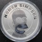 1 US Coin HOMER SIMPSON 1 oz .999 Silver BU Tuvalu 2022 the Simpsons OGP mint Capsule