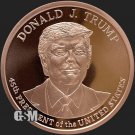 1 US Coin Donald Trump 2020 5 oz .999 Copper BU coin 45th New MAGA President commemorative