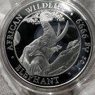 2023 Republic Somalia Elephant 1 oz Silver 1 US Coin in capsule