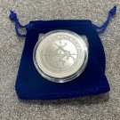 1 US Coin 2021 AG 47 COME AND TAKE THEM 1 oz .999 silver IN A CAPSULE and GIFT POUCH