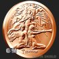 1oz .999 Copper Silver Shield Trivium Girls Debt Death Paradigm Freedom 1 US Coin