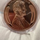 Abe Lincoln Wheat Penny MADE IN USA IN A CAPSULE 1 Oz Copper Round 1 US Coin