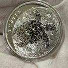 2021 $2 Niue 1 oz Silver Hawksbill Turtle 1 US Coin BU IN A CAPSULE