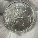 SERIES SHERIFF PROSPECTOR 1 Troy Ounce .999 Silver Round 1 US Coin IN A CAPSULE