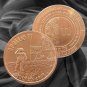 Copper Apollo 11 50th Anniversary Authentic Round 1 oz .999 1 US Coin