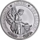 1 OZ 2021 St Helena East India Company Silver Napoleon Angel BU 1 US Coin