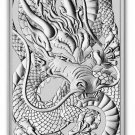 2021 Australian Rectangular Dragon 1 oz Silver BU 1 US Coin Limited 250000 Worldwide