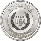 UNITED STATES OLYMPIC TEAM USA 1 OZ 999 FINE SILVER ROUND 1 US Coin