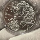 2022 Freedom Girl 1 oz .999 Fine Silver Shield Round 1 US Coin IN A CAPSULE