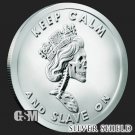 2021 Silver Shield ROYAL HIGHNESS BU 1 oz .999 Pure Silver Round AG GSM 1 US Coin