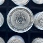 1 US Coin 2021 Barbados Trident In Capsule 1 oz .999 Fine Silver