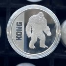 Niue Godzilla Vs King Kong 2021 1 oz Silver BU 1 US Coin In Capsule