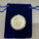 LOT OF 7 US Coins Trump 45th President 1 OZ .999 Pure Silver IN CAP and GIFT POUCH
