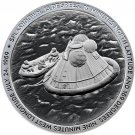 1 US Coin 1oz .999 Fine Silver Apollo 11 Splashdown Mintage w Serial 5000 Moon Armstrong