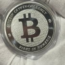 LOT OF 4 US Coins GSM Bitcoin BU 1 oz .999 Silver Round in a Capsule