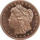 LOT OF 100 US Coins MORGAN 1 OZ COPPER ROUNDS MADE IN USA