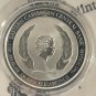 1 US Coin 1 OZ St. LUCIA 2020 WHIPTAIL LIZARD FINE 999% PURE BU SILVER