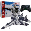 grey drone model SU35 RC foam Plane toy Hand Throwing remote control With retail box