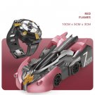 Toy Car Electric RC 2.4G red flames Wall Climbing 360 Rotating Stunt Auto with Remote Control