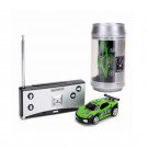 Coke Can green Car Mini Racing Vehicle Radio Remote Control Micro 4 Frequencies