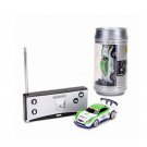 Coke Can green and white Car Mini Racing Vehicle Radio Remote Control Micro 4 Frequencies