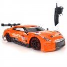 Orange RC Car For GTR Lexus 4WD Drift Racing Car Toys 2.4G Off Road Remote Control Vehicle