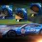 Blue RC Car For GTR Lexus 4WD Drift Racing Car Toys 2.4G Off Road Remote Control Vehicle